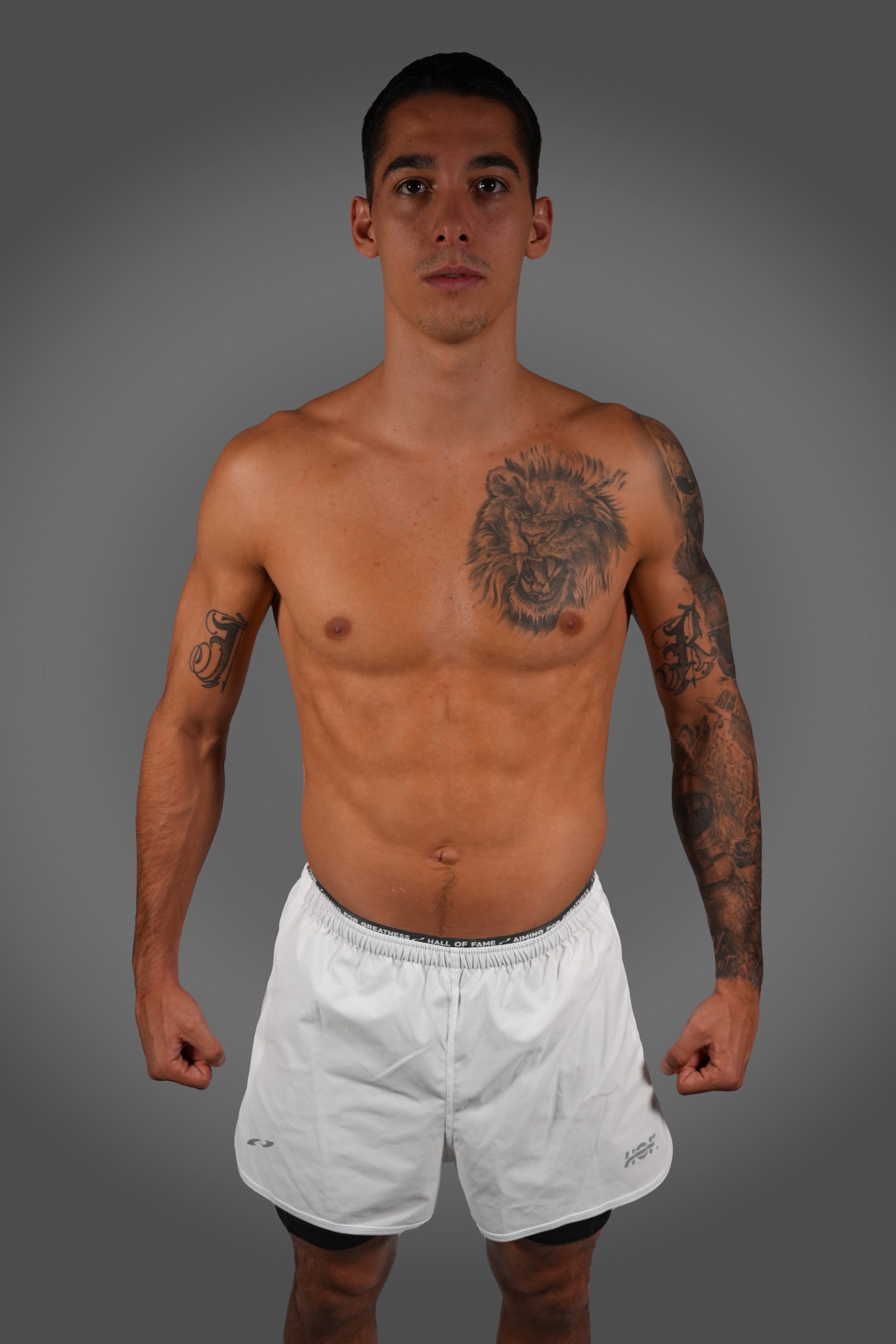 Split Decision - Performance 2-in-1 Pants White-Black