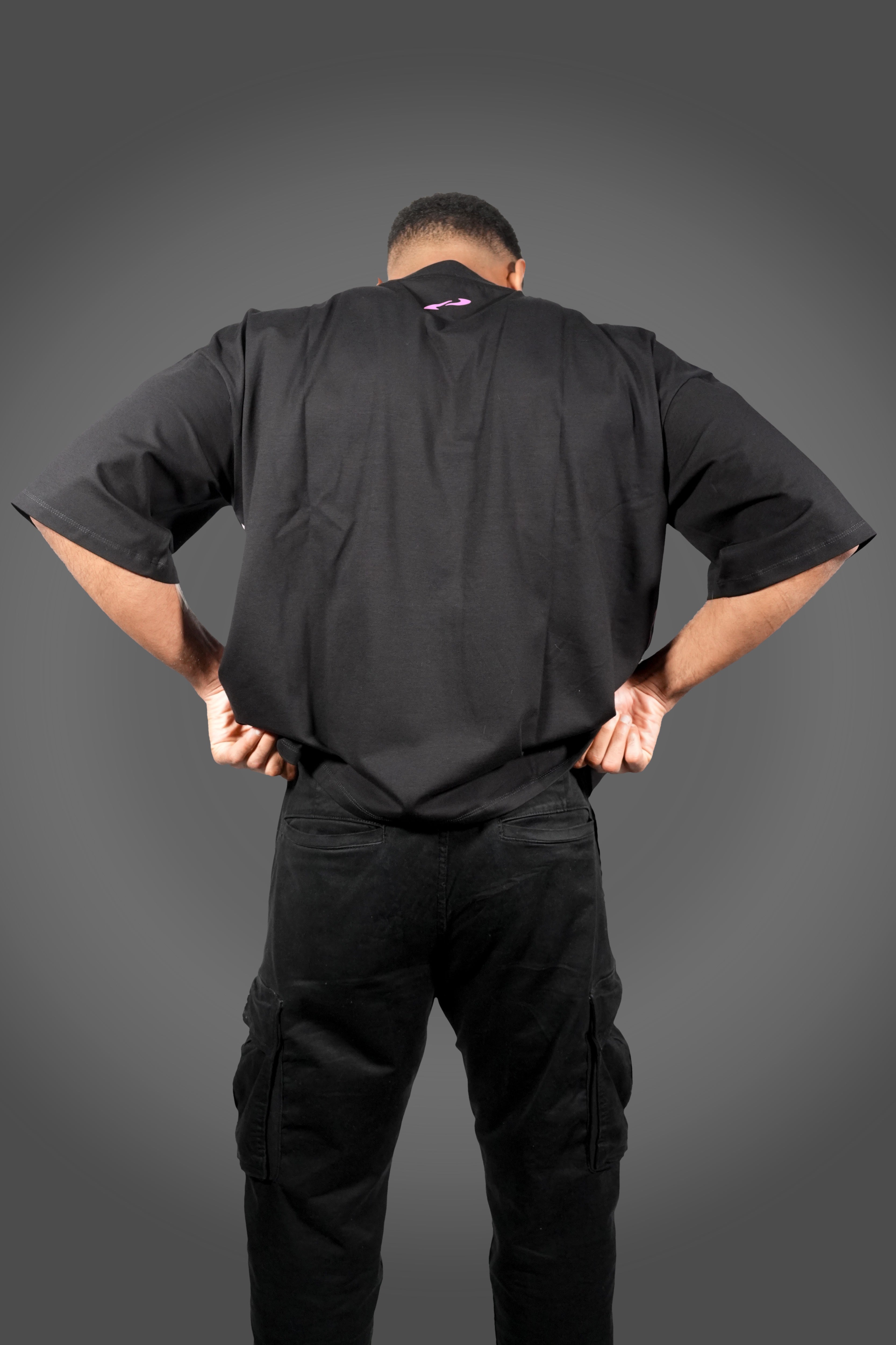 International Boxing Club - Black-Pink Tee