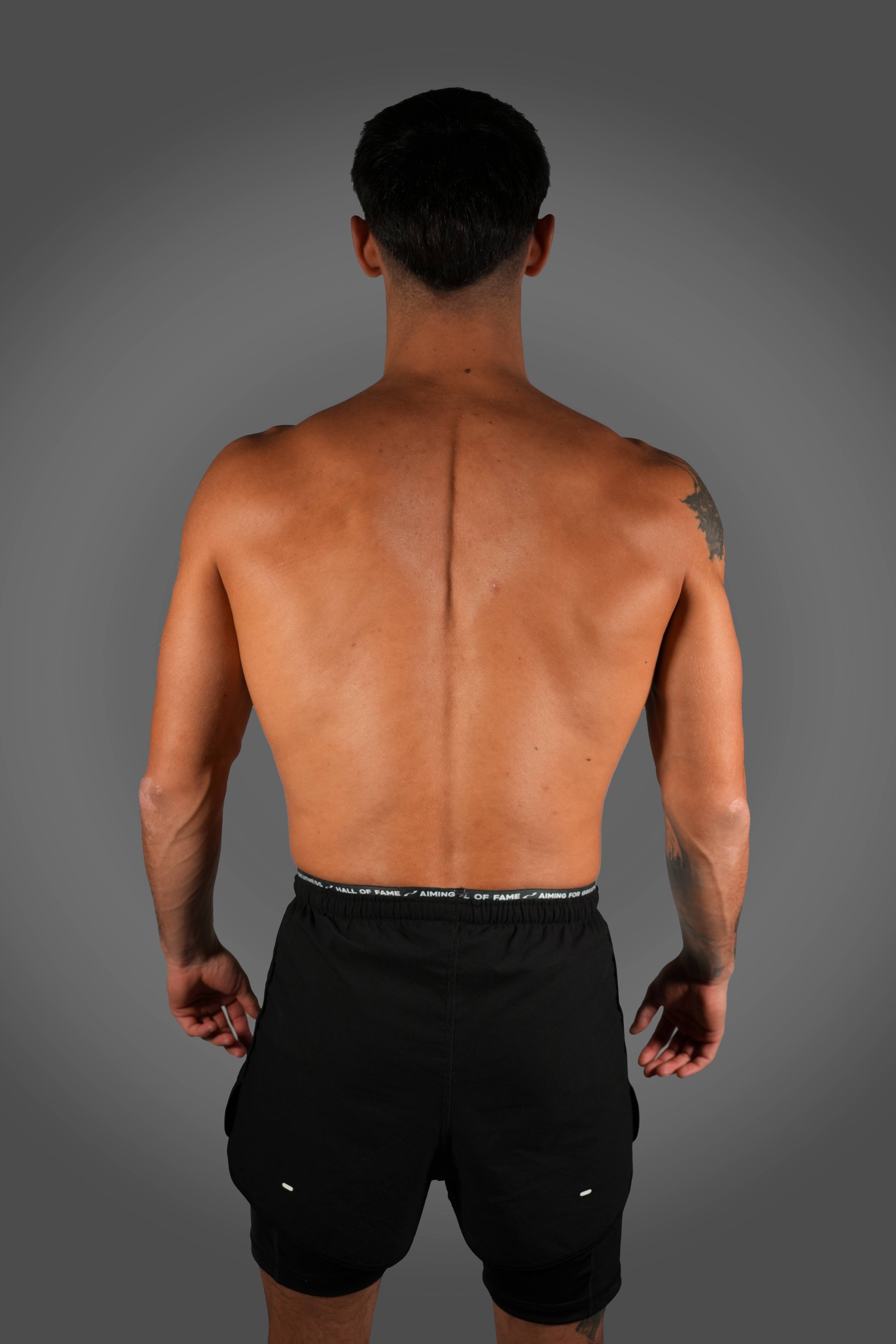 Contender - Performance 2-in-1 Pants Full Black