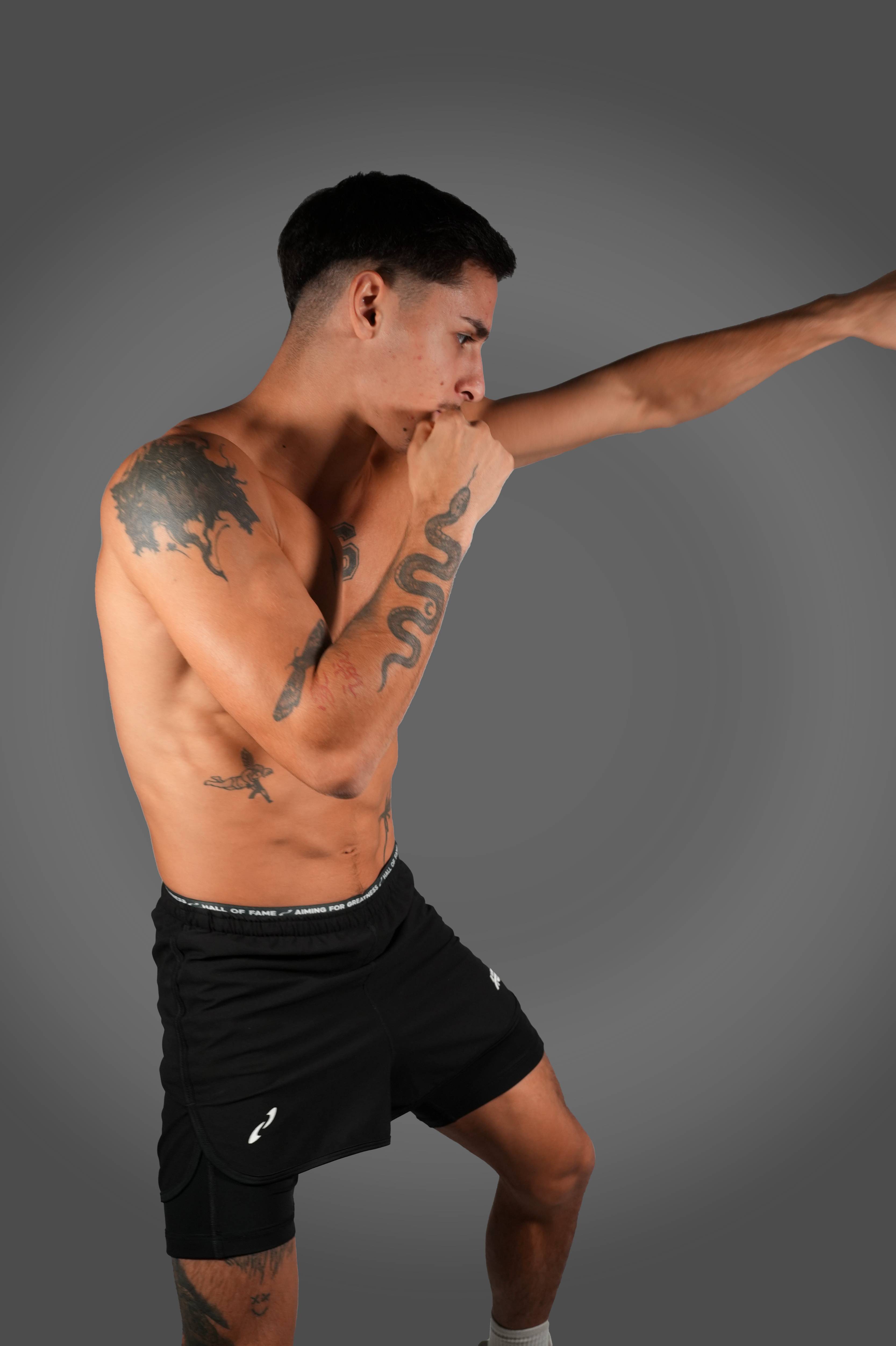 Contender - Performance 2-in-1 Pants Full Black