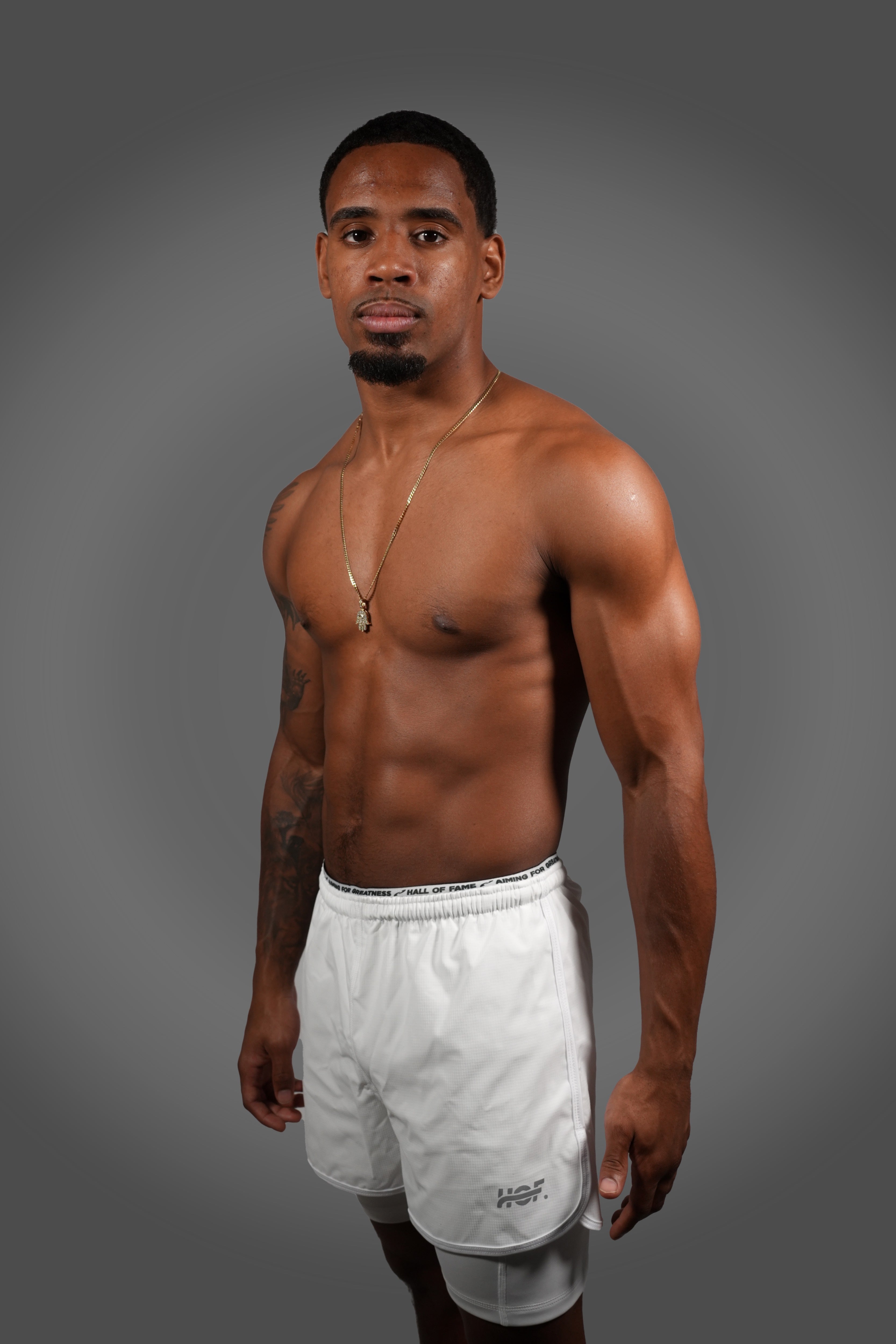 Contender - Performance 2-in-1 Pants Full White