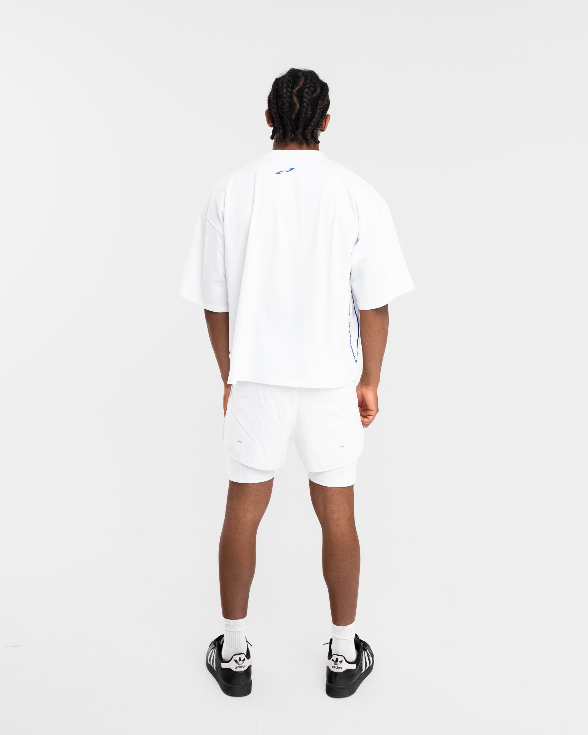 International Boxing Club - White-Blue Tee