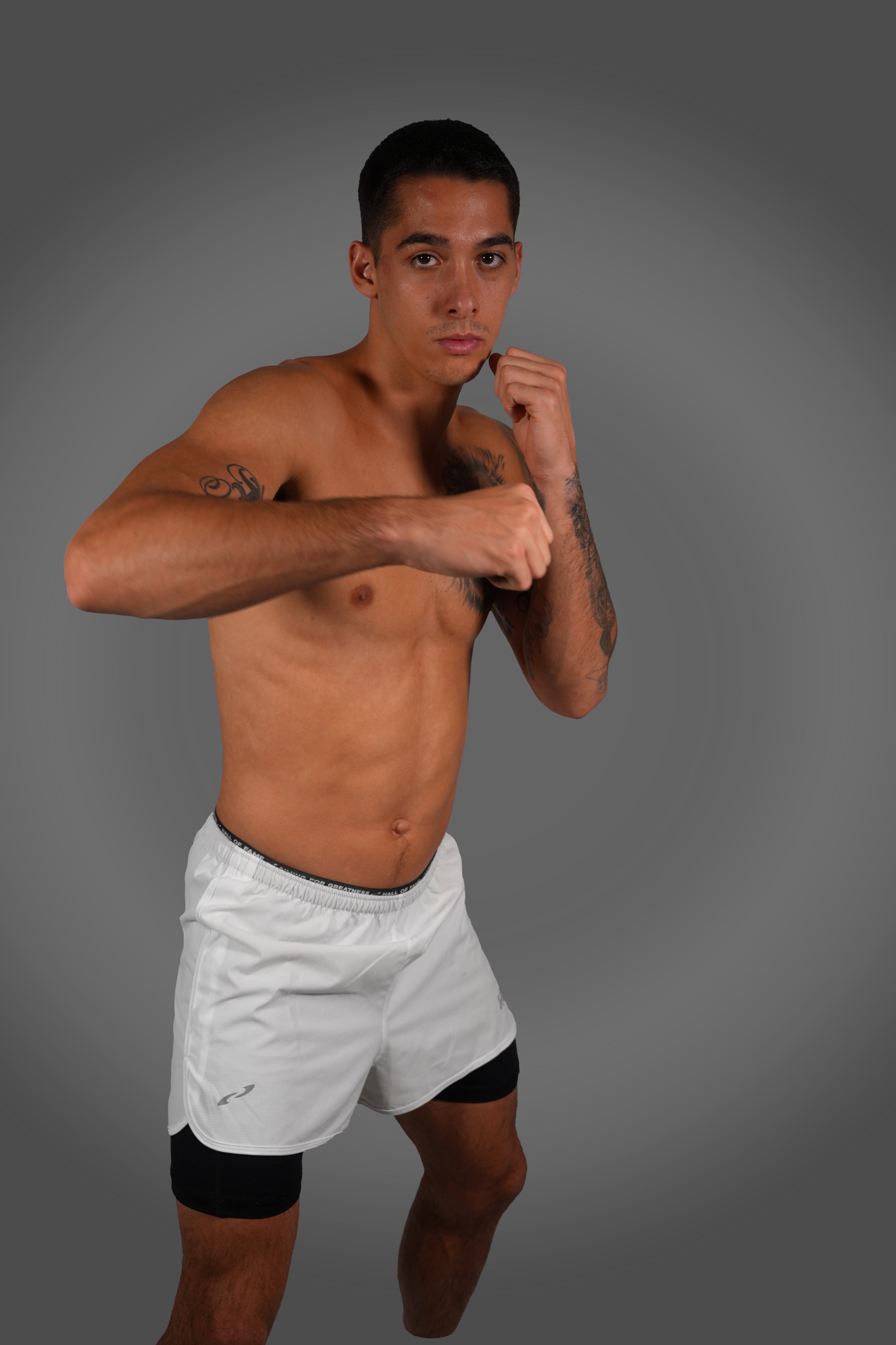 Split Decision - Performance 2-in-1 Pants White-Black