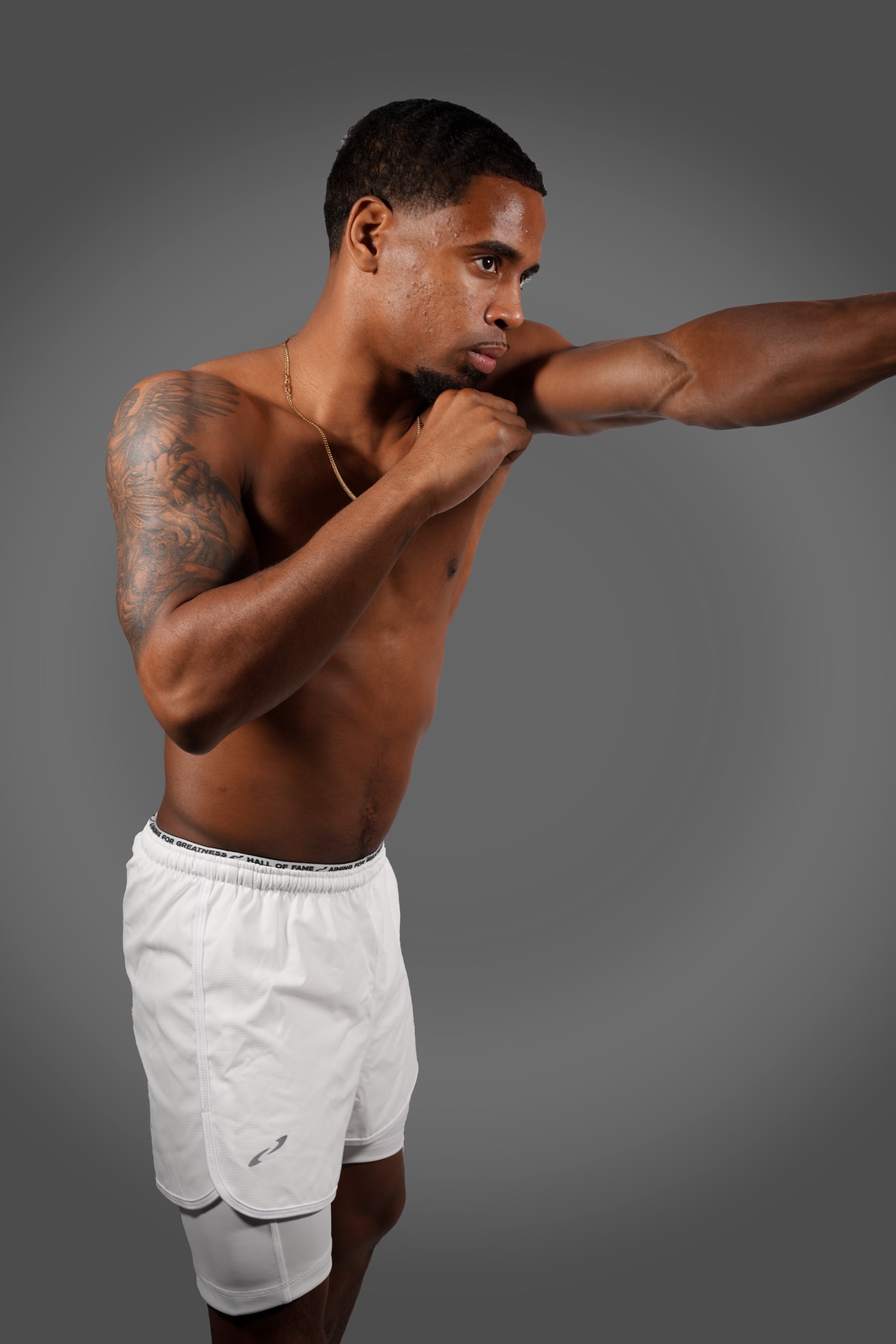 Contender - Performance 2-in-1 Pants Full White