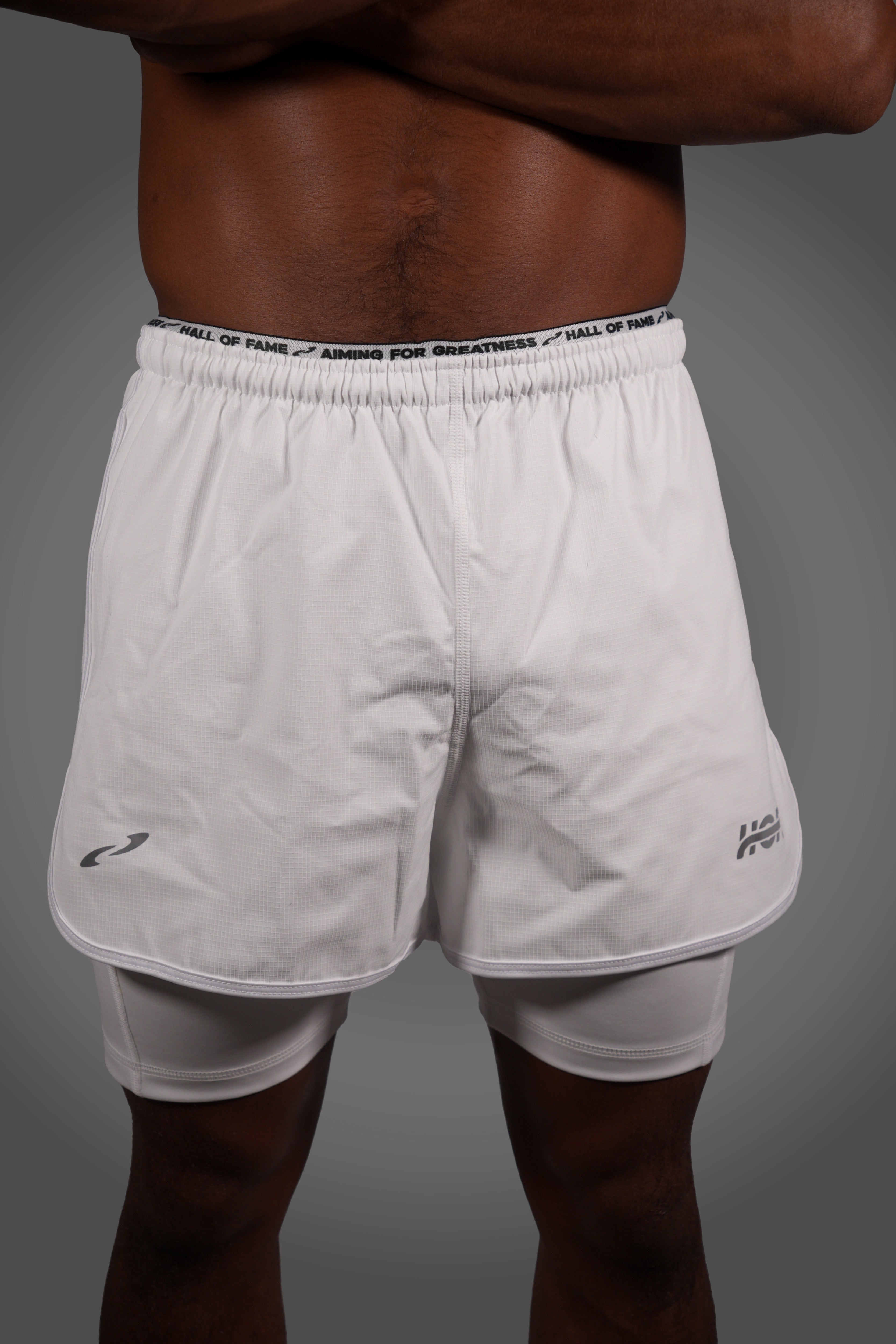 Contender - Performance 2-in-1 Pants Full White