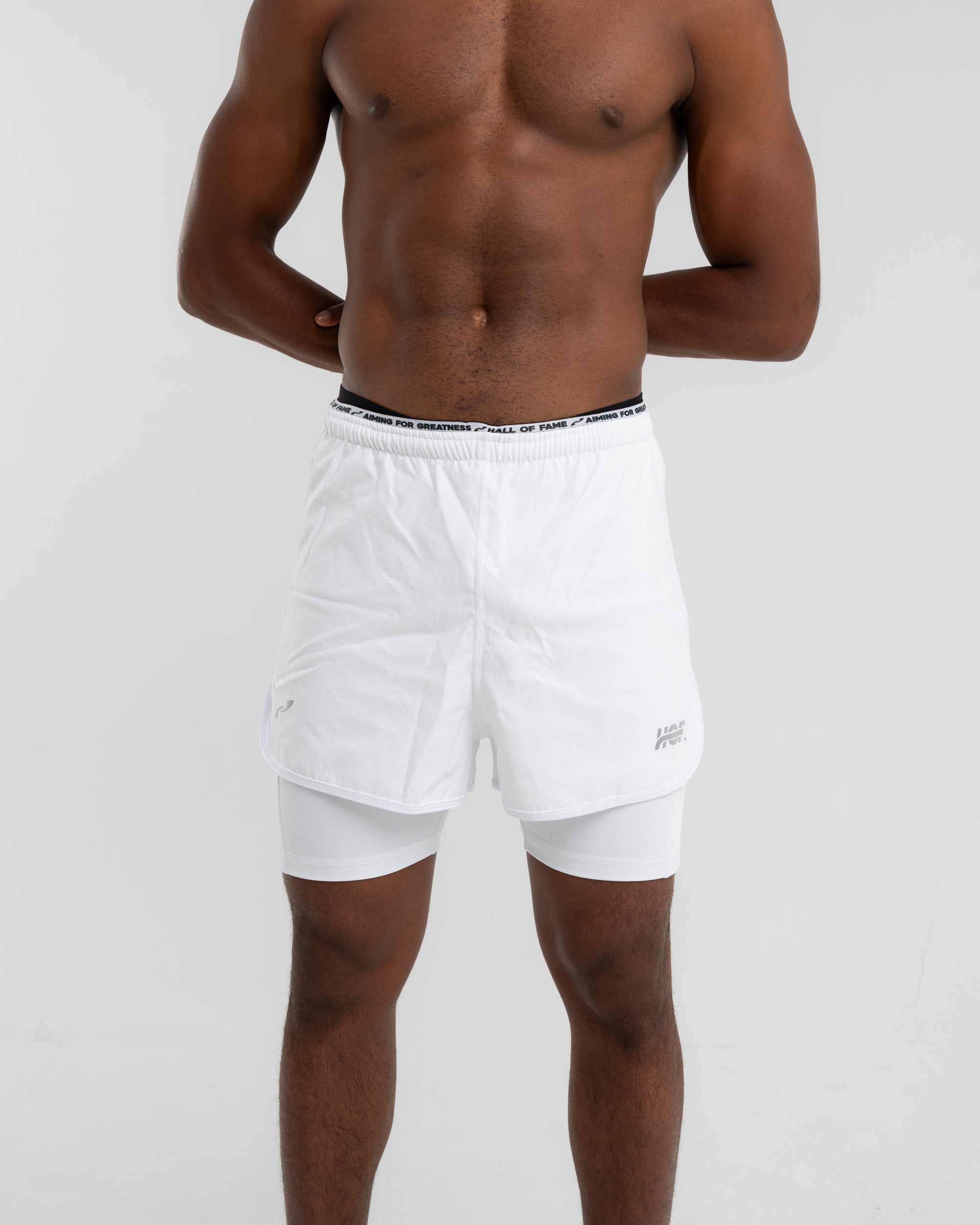 Contender - Performance 2-in-1 Pants Full White