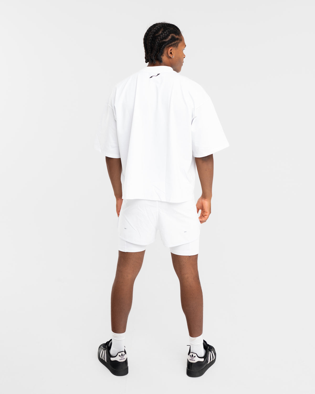 Dos du t-shirt oversize Essential blanc